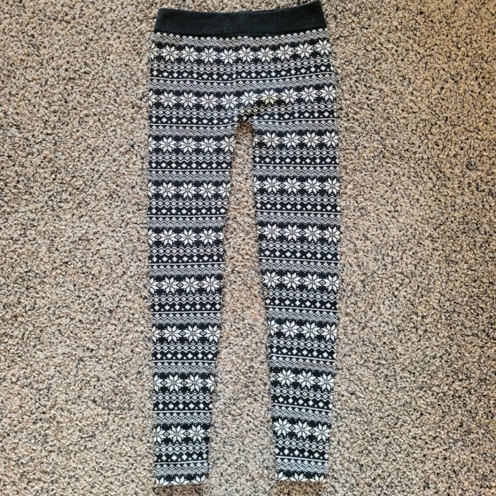 Eye Candy Print Warm Stretchy Leggings